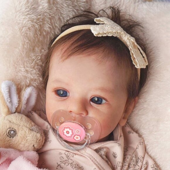 🆕 19 inch  Soft Cloth Body Realistic Reborn Baby Boy Doll - Picture 8 of 8